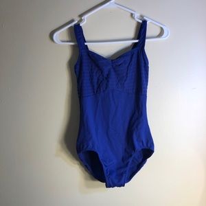 Royal blue SoDanca leotard